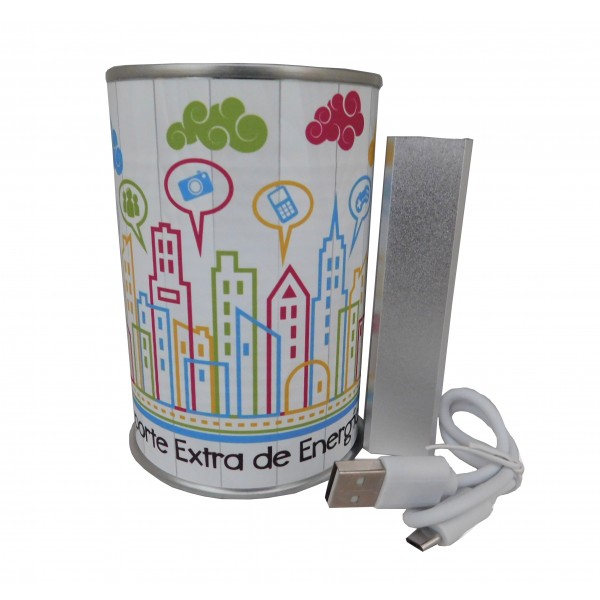 Power Bank LITER en lata